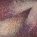 abstracted image with diagonal triangle