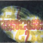 colorful image with layers of numerals
